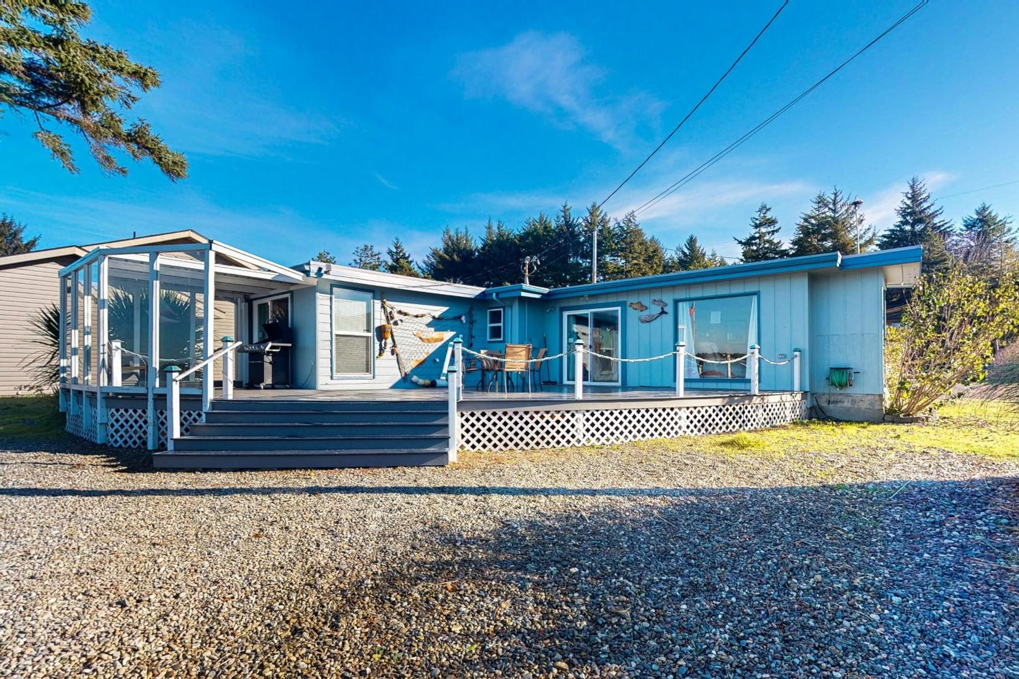 Gray Goose Beach Cottage Coos Bay Bagian luar foto