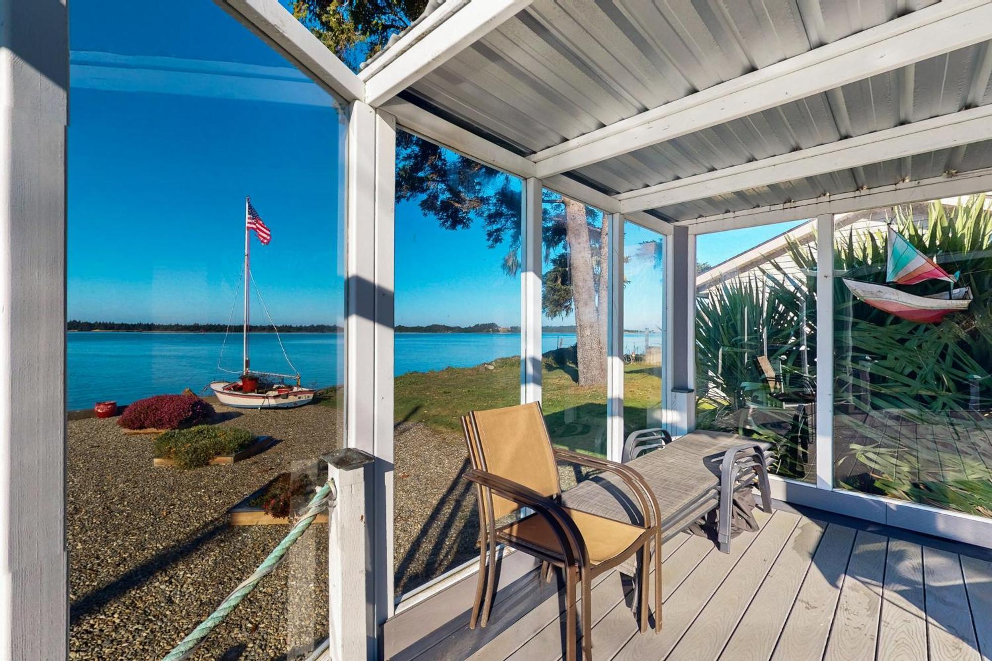 Gray Goose Beach Cottage Coos Bay Bagian luar foto